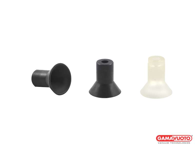 Conical suction cups EM 16 Series without support