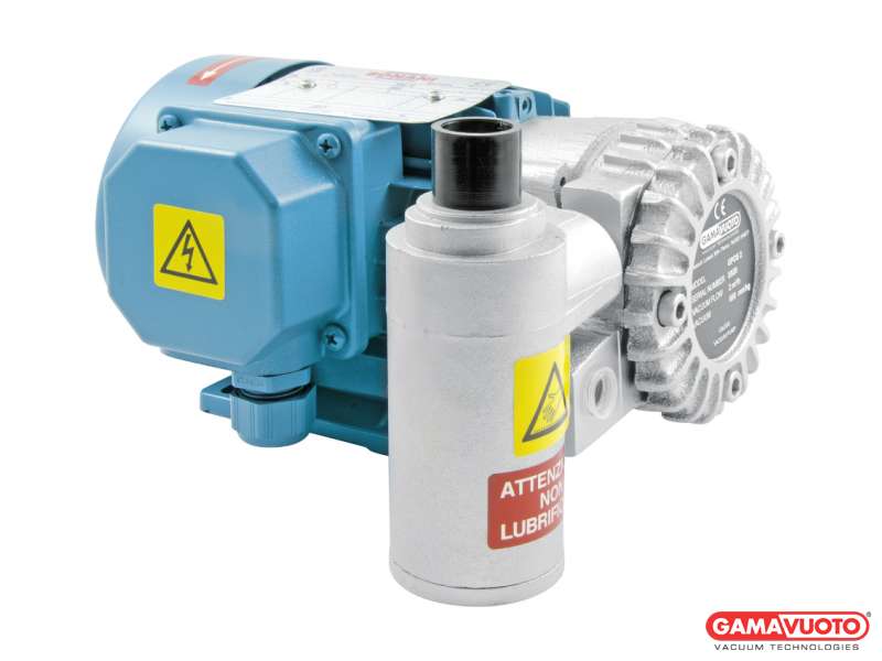 Vacuum pumps without lubrication - 2-4 mc/h